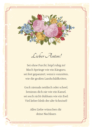 Drucke selbst! Glückwunschkarten kostenlos online gestalten