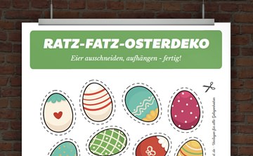 kostenlose Osterkarte