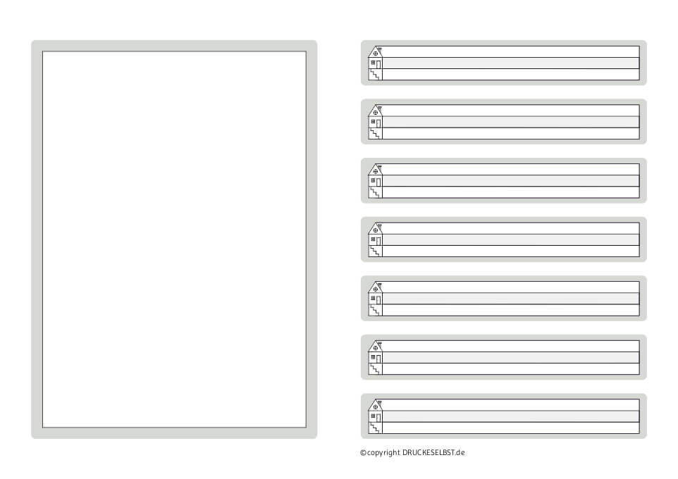 Klasse ausdrucken 3. lineatur